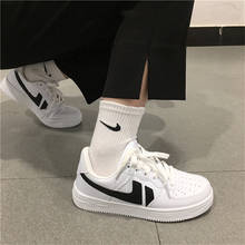 Flat Platform Shoes Skate Shoes Candy Woman Ins leisure New Chic Women Tide Low Top Sneakers Streetwear Comrfortable Sneakers 2024 - buy cheap