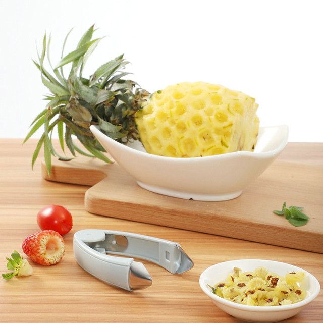 Pineapple Eye Peeler Stainless Steel Strawberry Tomatoes Seed Remover Hand Manual Fruit Vegetable Cutting Clip Kitchen Gadgets Buy Cheap In An Online Store With Delivery Price Comparison Specifications Photos And Customer