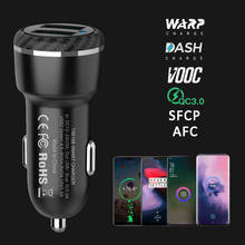 OnePlus 8 Pro Warp Car Charger Type-C Cable For One Plus 8 7T Pro 6T 5T 1+5 1+3T Dash QC3.0 2.0 SFCP AFC VOOC Fast Charger 2024 - buy cheap