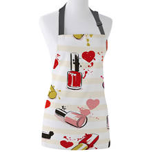 Tophome Kitchen Apron Cosmetic Nail Polish Female Cartoon  Adjustable  Canvas Aprons for Men Women Kids Home Cleaning Tools 2024 - buy cheap