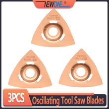 3 pcs Triangular Carbide rasp oscillating muti tool blades for power tools as Ridgid,AEG,Worx Sonicrafter accessories 2024 - buy cheap