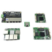 Módulo de conmutador Ethernet Industrial 5 puertos unhanded10/100/1000 mbps placa PCBA OEM puertos de detección automática placa PCBA placa madre OEM 2024 - compra barato