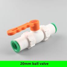 1pc 20Mm PPR Plastic Water Pipe Quick Connector Ball Valve PVC/PPR/PE Pipe Union Joint Faucet Nozzle Switch Free Welding&Glue 2024 - buy cheap