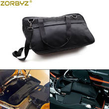 Zorbyz motocicleta alforje forros de sela dura bagagem viagem pak para harley touring electra glide rua estrada glide 1994-2019 2024 - compre barato