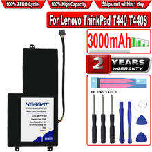 HSABAT batería de 3000mAh para Lenovo ThinkPad T440 T440S T450 T450S X240 X240S X250 X260 X270 L450 45N1110 45N1111 45N1112 2024 - compra barato