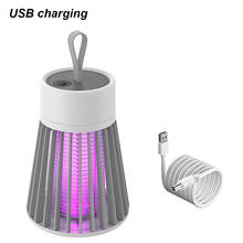 Luz de mosquito para insetos, lâmpada usb para controle de pestes, luz roxa, baixo ruído, uso interno e externo, elétrico, mata mosquitos