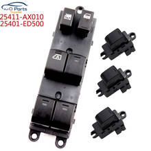 High Quality! 25411-AX010 25401-ED500 Power Window Master Switch For Nissan TIIDA C11 SC11 C11Z VERSA S SL 2007-2010 2024 - buy cheap