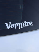 ZTTZDY 16CM*5CM Personality Vinyl Accessories Vampire Car Sticker Decal Black Silver ZJ2-0216 2024 - buy cheap