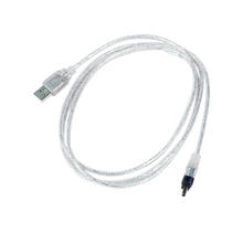 Cable adaptador de 1,5 M, 4 P, 4 pines a 4 pines/6 pines/USB 2,0 macho IEEE 1394, Cable de extensión para Firewire iLink Mini DV, cámara y videocámara 2024 - compra barato