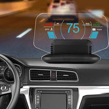 Pantalla Head up, HUD Universal para coche, modo Dual OBD/GPS con velocidad, alarma de exceso de velocidad, medición de kilometraje, para todos los vehículos 2024 - compra barato