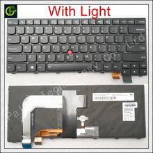 English Backlit Keyboard for LENOVO T460S T460P T470S T470P ThinkPad 13 2nd (20J1-20J2)  New S2 (2nd Gen 20J3)  laptop US black 2024 - buy cheap
