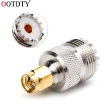 OOTDTY Hot Sale UHF SO-239 SO239 Female to SMA Male Plug Connector Coaxial Adapter 2024 - buy cheap