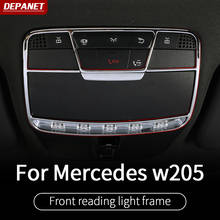 Luz de leitura tira para mercedes w213 amg mercedes w205 amg/glc x253 coupe amg mercedes c classe acessórios w205 guarnição interior 2024 - compre barato