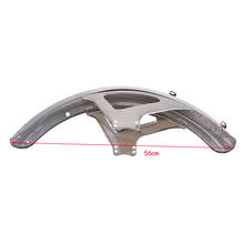 Tom de prata roda dianteira fender paralama motocicleta para wy 125 2024 - compre barato