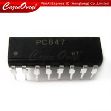 10pcs/lot PC847-4 PC847 DIP-16 SMD-16 opto-isolator transistor Photovoltaic Output line new original In Stock 2024 - buy cheap