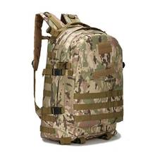 Outdoor Military Backpack 40L Tactical Sports Camo Backpack Camping Hiking Trekking Rucksack Travel Army Molle Bag 2024 - buy cheap