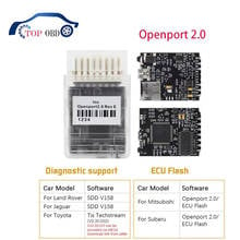 Tactrix Openport 2,0 ECU FLASH с открытым портом 2,0 obd для Toyota для JLR SDD чип-тюнинг OBD 2 OBD2 автомобильный диагностический сканер инструмент 2024 - купить недорого