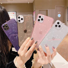 Bling Soft TPU Cases For iPhone 11 Pro Max Case iPhone X Xs Max XR 6 6S 7 8 Plus Cover Transparent Glitter Silicone Phone Cases 2024 - buy cheap