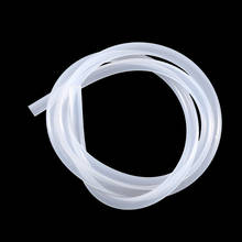 Manguera de goma de silicona transparente de grado alimenticio, tubo de silicona Flexible de alta calidad de 1 metro, 2, 3, 4, 5, 6, 7, 8 y 10mm de diámetro, para el hogar 2024 - compra barato