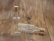 15PCS 27*80*10mm 25ml Clear Glass Bottles Vials Jars with Cork Stopper Drift Sand Bottle DIY Wedding Home Decor Storage Jars 2024 - buy cheap