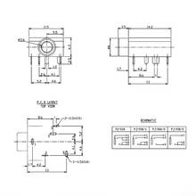 5 Pcs 5 Pin 3.5mm PCB Panel Mount Audio Jack Socket Connector For Headphone w/Nut 2024 - buy cheap