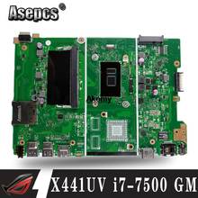 X441UV X441UA motherboard para For Asus X441U X441UV X441UAK F441U A441U notebook laptop motherboard Teste i7-7500 GM 2024 - compre barato