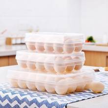 Durable Egg Storage Box 10/15/24 Girds Fresh Keeping Clear Plastic Egg Container Organizer Case For Refrigerator Storage Box 2024 - buy cheap