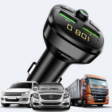 Car Charger Audio MP3 Player fm transmitter FOR mitsubishi lancer ford kuga corolla e150 toyota camry 70 audi q3 chevrolet cruze 2024 - buy cheap