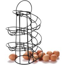 Creative Kitchen Restaurant Egg Holder Display Storage Rack Spiral Iron Stand stylish desktop decoration rack hold eggs egg rack 2024 - buy cheap