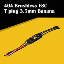 New Arrival XXD 40A ESC T plug 3.5mm Banana Brushless Motor Electric Speed Controller For Airplane Multicopters Drone 2024 - buy cheap