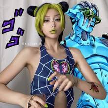 JoJo's Bizarre Adventure Part5 VENTO AUREO Golden Wind Jolyne Cujoh Cosplay Costume 2024 - buy cheap