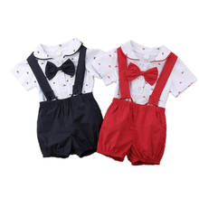 Macacão e calça infantil pudcoco, conjunto de roupas para bebês recém-nascidos de manga curta para meninos e meninas 2024 - compre barato