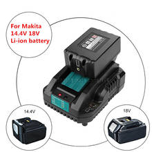 14.4V 18V Battery Charger for Makita BL1415 BL1815 BL1830 BL1850 power tool battery 4A and 1A charging current for your choose 2024 - buy cheap