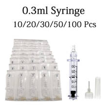 Seringa de alta pressão descartável do atomizador da seringa da ampola da pena do ácido hialurónico de 0.3ml para a injeção das armas de hyaluron da anti enrugamentos 2024 - compre barato