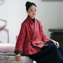 Ropa de estilo chino para mujer, Top Cheongsam, camisa tradicional china, Hanfu Blusa de algodón, Tops chinos para mujer 2020 2024 - compra barato