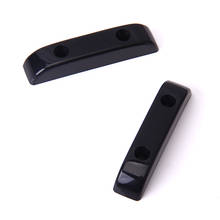 2 pcs Black Thumb Finger Rest Tug Bar Finger Pull 4 Mounting Screws For Bass Guitar 2024 - buy cheap