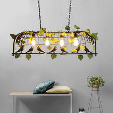 Vintage Pendant Lights Bird  Hanging Lamp for bedroom Living Room  Suspension Luminaire Home Art Decor LOFT Bar lamp 2024 - buy cheap