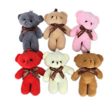 Random Color , Bear 10CM Plush Stuffed Toy Doll , Animal GIFT 2024 - buy cheap
