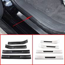 4 Pcs For For Mercedes Benz GLE Class W167 350 450 2020 Stainless Steel Car Door Sill Protector Plate Cover Trim Accessory 2024 - buy cheap