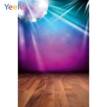 80s Party Disco Dance Shiny Ball Light Wood Floor Photography Backdrops Personalized Photographic Background For Photo Studio 2024 - buy cheap