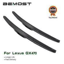 BEMOST Car Windscreen Wiper Blades Natural Rubber For Lexus GX470 22"+21",2003 2004 2005 2006 2007 2008 2009 Fit U Hook Arm 2024 - buy cheap