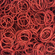 Anel de vedação em silicone grau alimentício, 30 peças od 15-80mm vermelho anel de vedação espessura 4mm à prova d' água e isolado 2024 - compre barato
