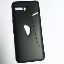 Funda de protección completa para móvil, carcasa trasera de TPU suave a prueba de golpes, color negro, para Asus ROG Phone2 ZS660KL 2024 - compra barato