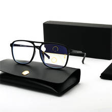 Anti-Blue Multifocal Lens Reading Glasses Men Presbyopia Hyperopia Bifocal Glasses Blue Light Blocking Computer Eyeglasses NX 2024 - buy cheap