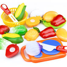 Игрушки для резки, кухонный игровой набор, фрукты, игрушки для детей, фрукты и овощи, игрушка, печенье, Детские фрукты, миниатюрная резка, «сделай сам», игрушка для еды 2024 - купить недорого
