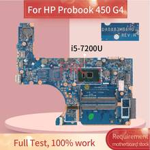 For HP Probook 440 450 G4 I5-7200U Notebook Mainboard DA0X83MB6H0 SR2ZU DDR4 Laptop Motherboard 2024 - buy cheap