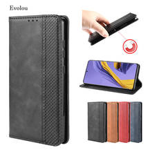 Retro Flip Book Leather Case for Samsung S20 A51 A71 A81 A91 A11 Magnetic flip wallet case for Samsung S20 Plus A41 phone cover 2024 - buy cheap