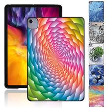Tablet Hard Shell Case For Apple IPad Air 4 2020 10.9 Inch Printing 3D Pattern Durable Plastic Protective Shell + Free Stylus 2024 - buy cheap