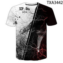 2020 New Summer Scp 3D Printed T shirts Casual Boy Girl Kids Fashion Streetwear Men Women Children T-shirt Cool Tops Tee 2024 - buy cheap