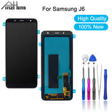 PINZHENG Phone LCD Display For Samsung Galaxy J6 2018 J600F J600 LCD Touch Screen Assembly Replacement For Samsung J6 Display 2024 - buy cheap